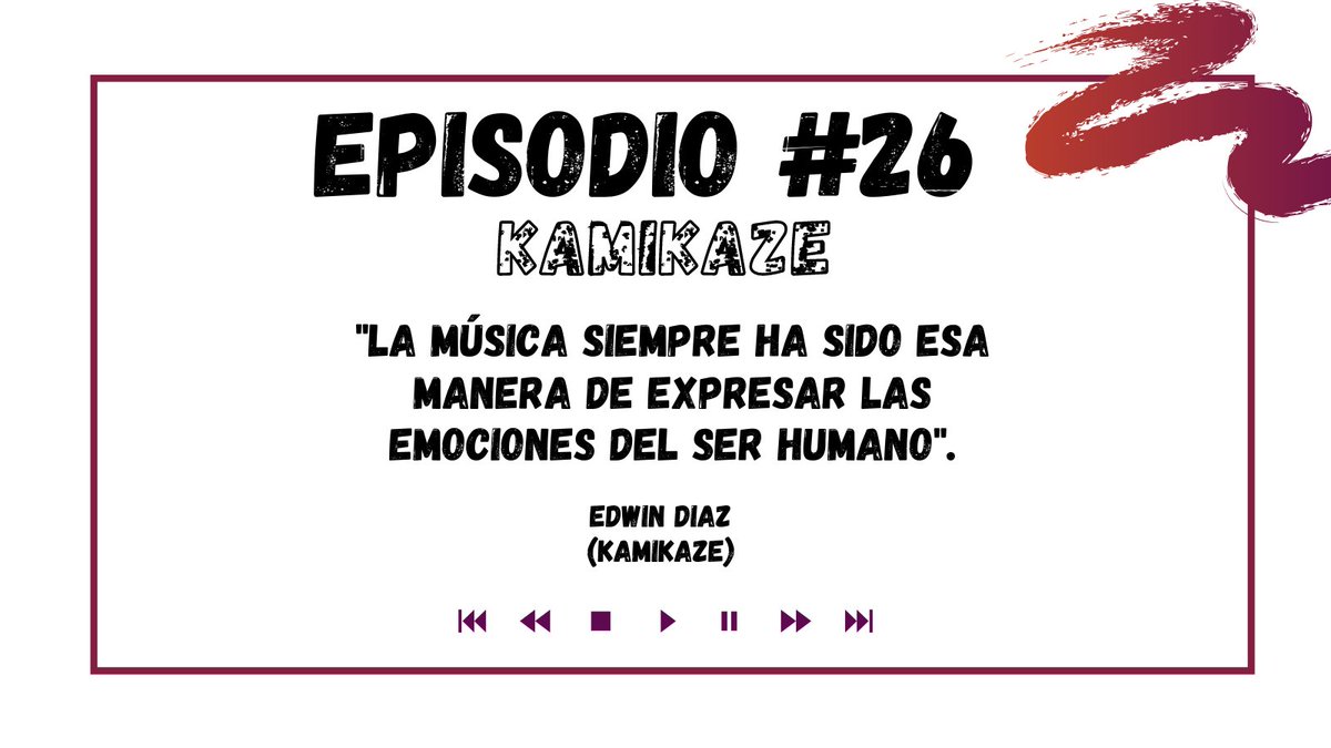 Podsintalento's tweet photo. En el episodio #26 kamikaze nos cuenta lo que significa para ellos la música 🎶 Cuentanos en los comentarios para ti que significa la música👇
#PodcastSinTalento #Episodio26 https://t.co/gNB5tExthR