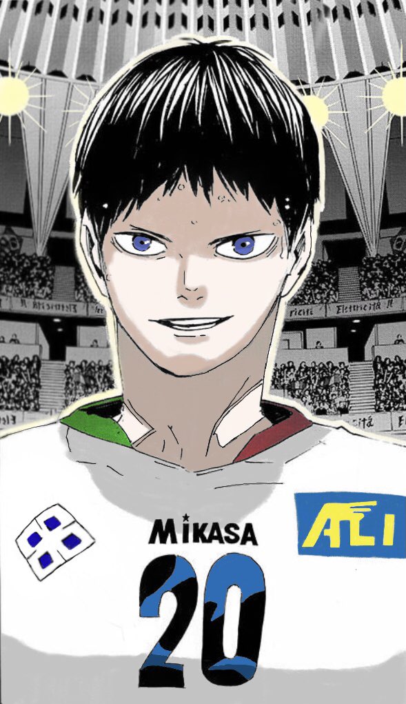 Kageyama, Tobio Ali Roma (Italy), setter 影山 飛雄 アリ・ローマ