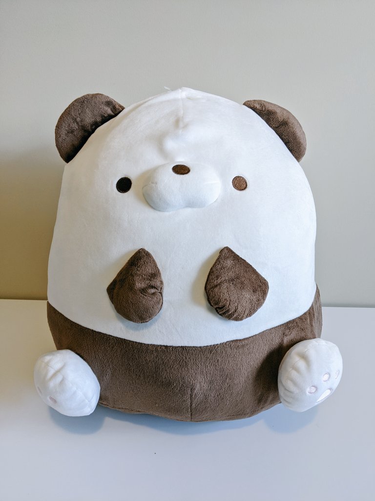 theikebanashop's tweet photo. Hamipa (San-X character) is a laid-back panda with over-sized pants! 🙂 #availableonline #curbsidepickupOK #Halifax #Quinpool #hamipa https://t.co/4KiLKkmIex
