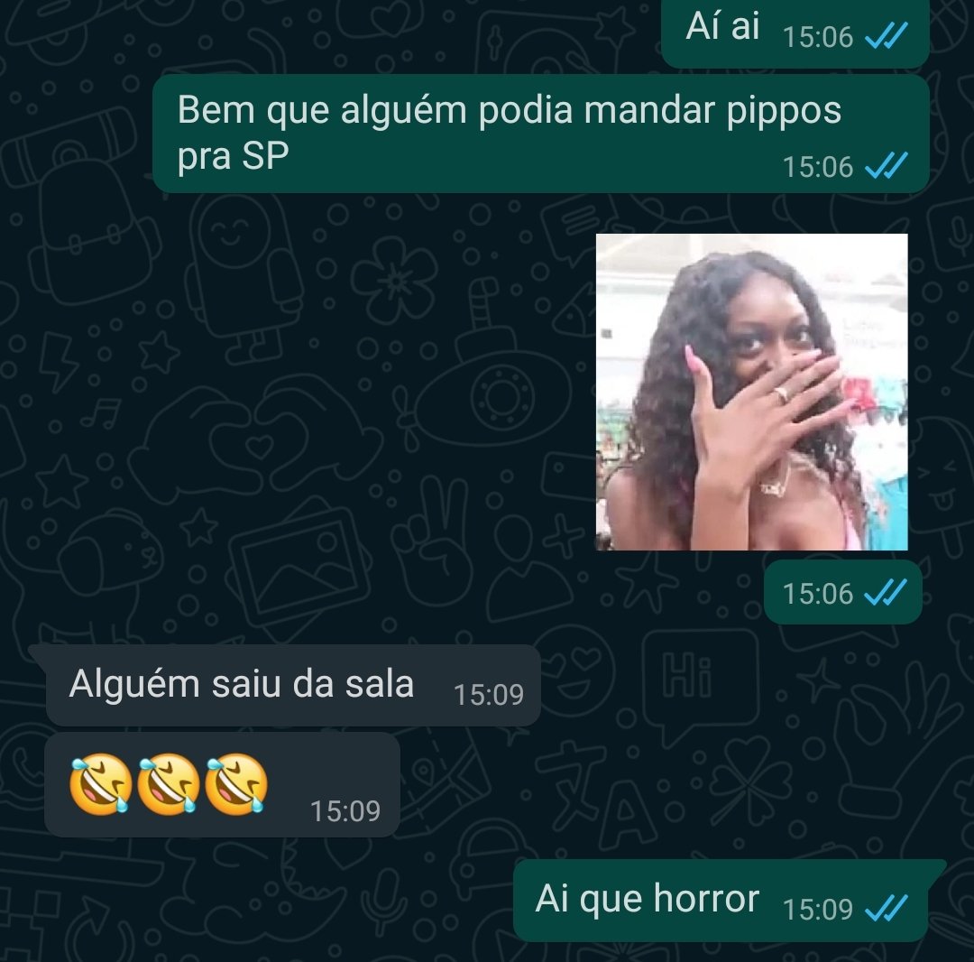 bcdds's tweet photo. Aí eu peço #pippos aos meus amigos do nordeste... E a pessoa me responde: https://t.co/CafRJhFQgq
