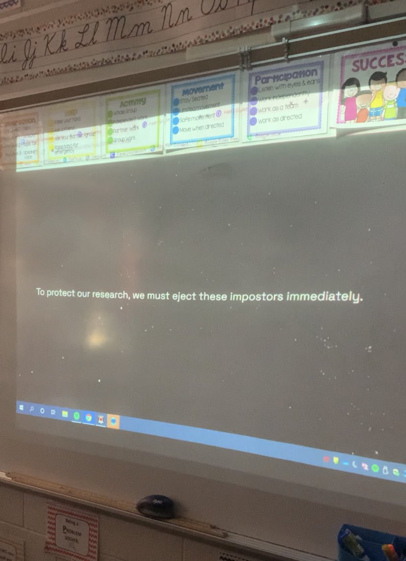 While practicing multiplication, we are using evidence from our investigations to determine who are our two imposters! Shhh... 🤫