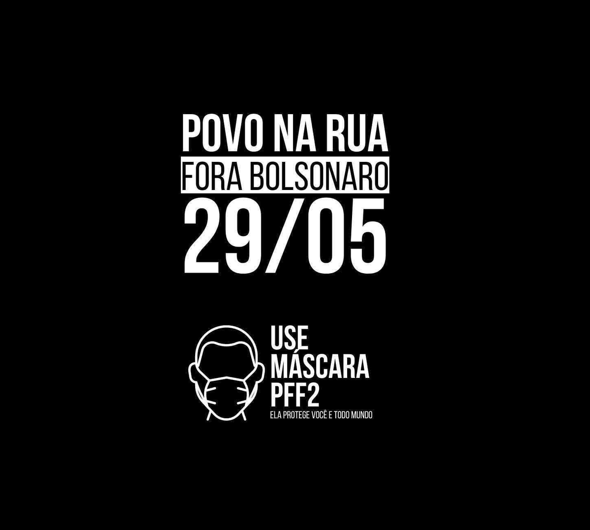 UP80BR's tweet photo. Chega de governo fascista e genocida! 

Vamos ocupar as ruas no dia 29/05, pelo fim da morte do nosso povo!

Fora Bolsonaro!
Impeachment já!
Por um governo democrático e popular! https://t.co/THpqYFyuax