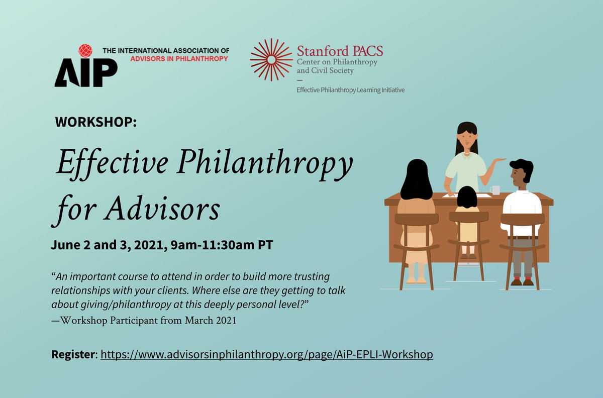 Understanding your clients’ core values will help w/ better planning, but what’s the best way to have those convos? Join the next AiP and <a href="/StanfordPACS/">Stanford PACS</a> interactive workshop to learn tips &amp; best practices: Register now: bit.ly/2RXR3vC