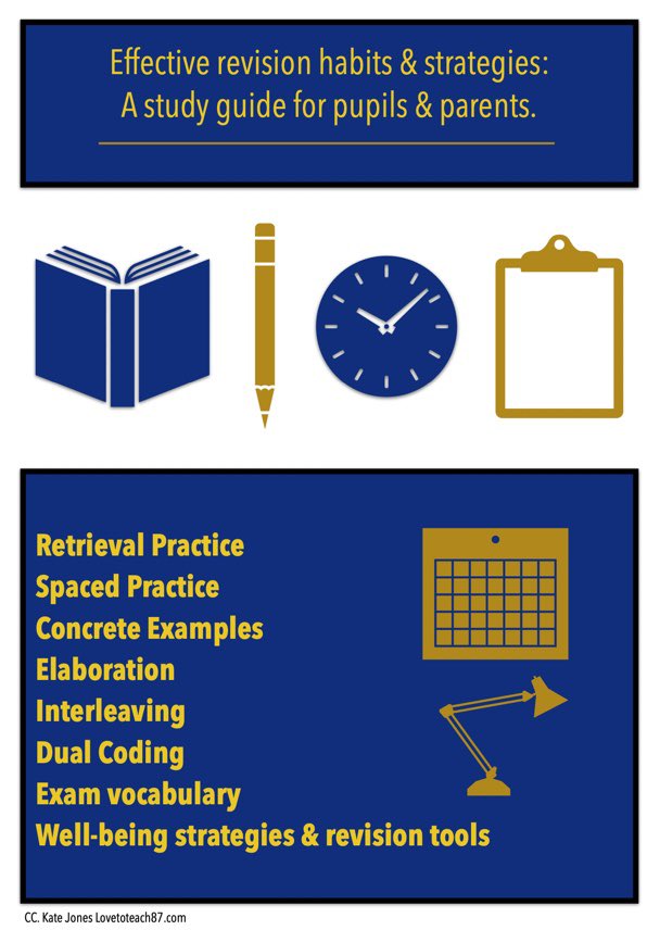 KateJones_teach's tweet image. FREE effective study strategies guide for pupils &amp;amp; parents. I removed any school branding so can be shared widely &amp;amp; freely ... hopefully it’s helpful. Download here 📝🧠
tes.com/teaching-resou…