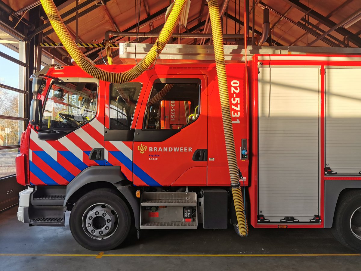 Melding brandweer Akkerwinde Sneek