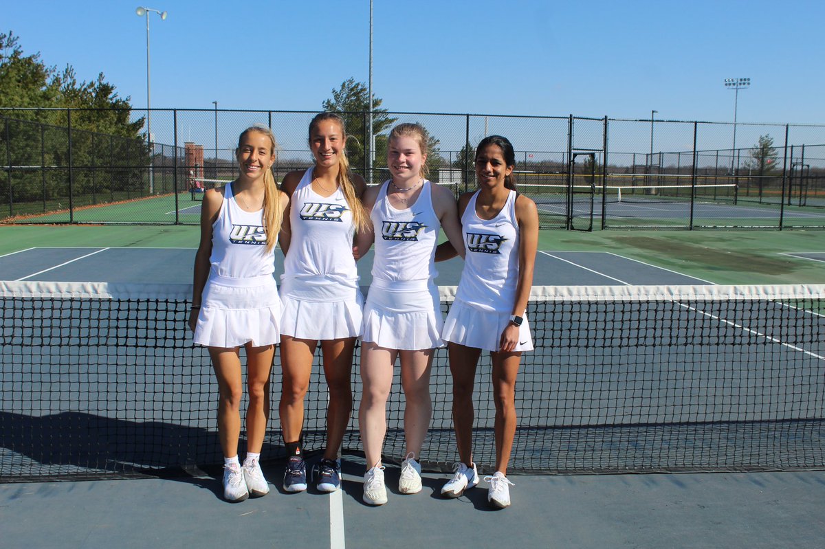 TennisUIS's tweet photo. What a season! 🏆

• Made it to conference tournament with only 4 players
• 3 All Conference awards (most ever)
• 1 Player of the week
• Highest Regional ranking #10
• Carol/Franca undefeated regular season 13-0
• Carol got Transfer of the Year award
•RV National Rankings https://t.co/I0eupzcNT6