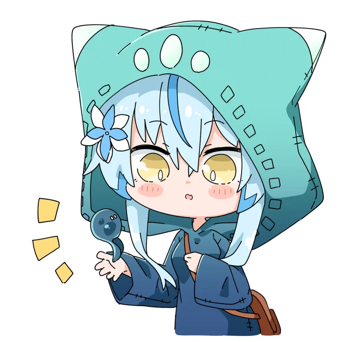 #LamyArt
#らみらいぶ 

エンバー族ラミィちゃん☃ 