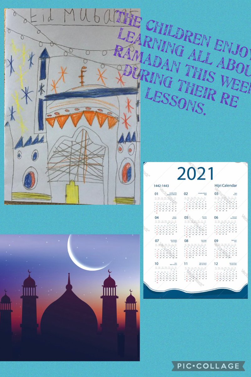 DosbarthDruidst's tweet photo. The children have enjoyed learning about Ramadan in RE. They used the Islamic calendar to work out when Ramadan will be happening,made a celebration card for Eid and loved finding out first hand what it is like to celebrate Ramadan from our classmate. #ethicallyinformedcitezens https://t.co/VgO4r6z5hW
