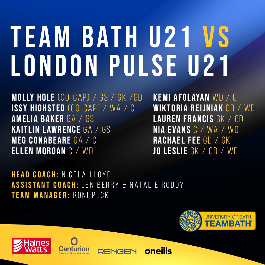 Team Bath Netball on Twitter "We are excited to PulsePathway