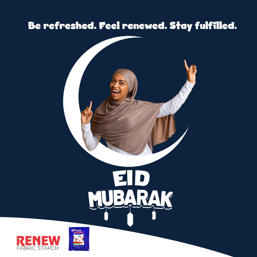 Happy Eid al-Fitr with much love from Renew Fabric Starch.

#ramadan  #RamadanKareem  #EidMubarak  #EidAlFitr