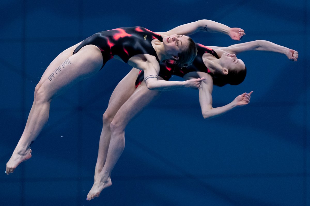 #aquatics2020bp DIVING 10m Platform W Ekaterina Beliaeva - Iuliia Timoshini...