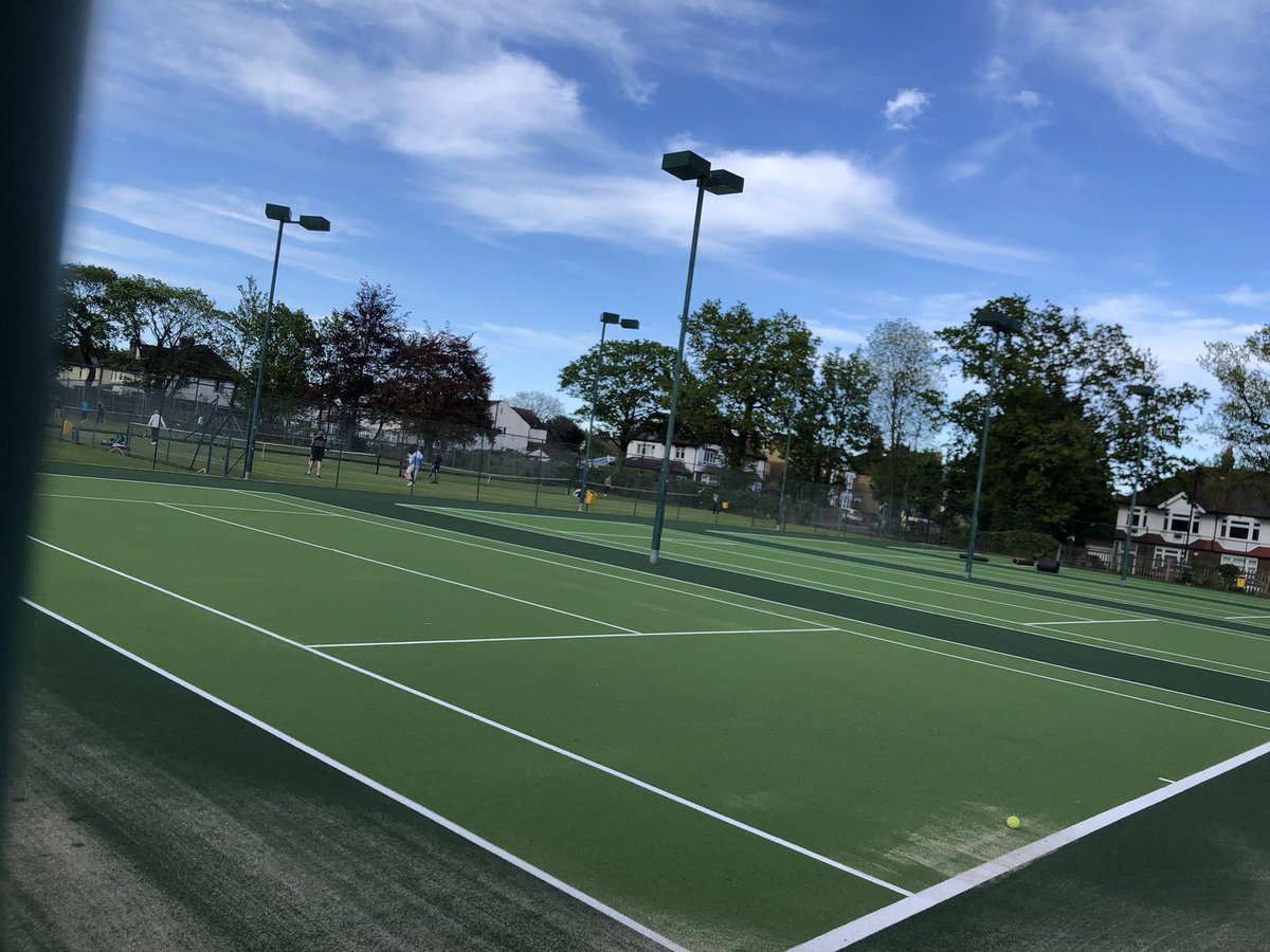 Solid week from the team. Block of 4 tennis courts nearing completion and our 9 pitch project has started.