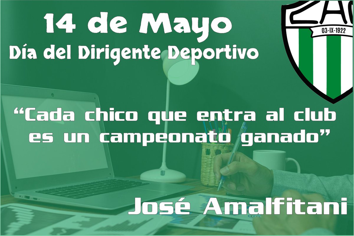 Feliz día a todos los dirigentes que trabajan en pos de sus instituciones
Muy Feliz día del Dirigente Deportivo

#unclubconhistoria
#miclubmicasa
#unclubparatodos
#GerminalEsRawson