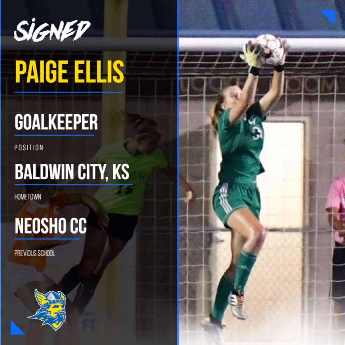 Welcome to the Swede Family, Paige Ellis (GK - Baldwin City, KS)