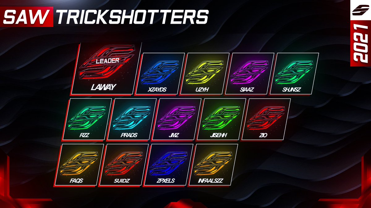 Team Saw Official Trickshotters 2021