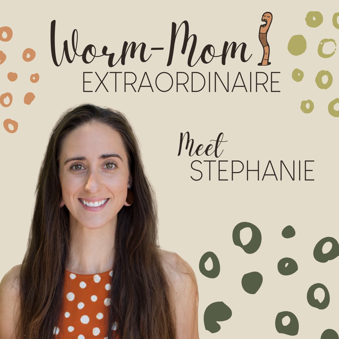 ModernWormCo's tweet photo. Meet Stephanie, the #Owner and #WormMom extraordinaire behind this #WormFarm

Read more about Stephanie and her one-of-a-kind coworkers by visiting https://t.co/5WbdahRYoE

#IntroductionFriday #ModernWormCo https://t.co/1U3XtVrovi