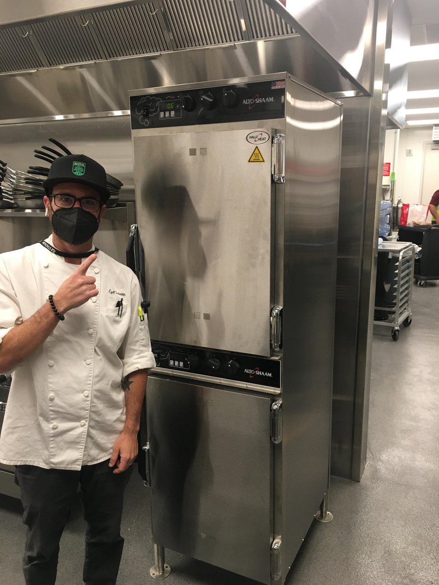 ChraneFS's tweet image. Alright alright alright!! Is (probably) what Co-Owner, Matthew McConaughey, said about the brand spanking new Austin FC Q2 Stadium, when admiring the Alto-Shaam, Inc. and @Cambro1. Incredible project to work on with @MissionRSupply! Can't get much cooler!!