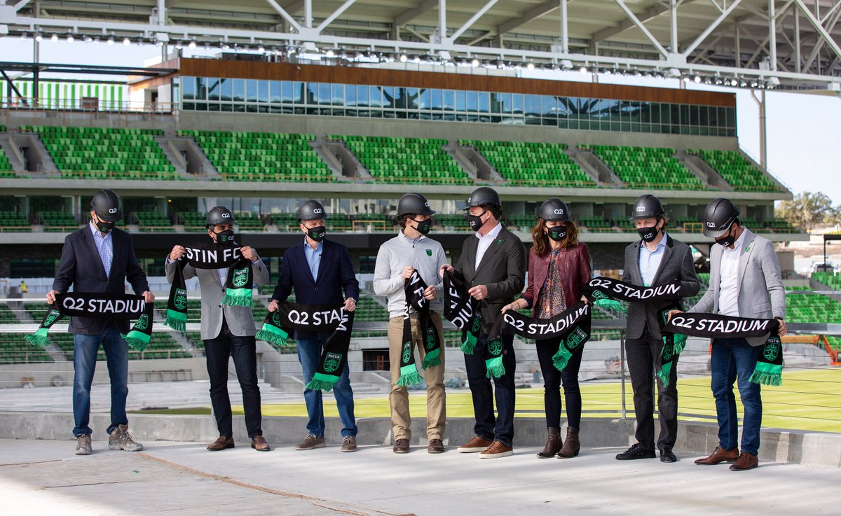 ChraneFS's tweet image. Alright alright alright!! Is (probably) what Co-Owner, Matthew McConaughey, said about the brand spanking new Austin FC Q2 Stadium, when admiring the Alto-Shaam, Inc. and @Cambro1. Incredible project to work on with @MissionRSupply! Can't get much cooler!!