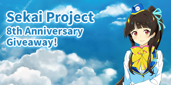 sekaiproject's tweet photo. It's the final day of our giveaway! Not 10 but 30 lucky winners will win a Steam game of their choice that we publish. Follow, RT, like this tweet and let us know what game you want and have a wonderful weekend! (´ー｀)

Our current releases:　https://t.co/JNpg8VsasZ https://t.co/MlRpEW9qIg