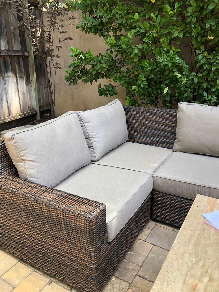 KathyStrahs's tweet photo. @YardbirdOutdoor we are so excited about our new sectional but unfortunately one cushion didn’t arrive! Help! https://t.co/fYU9rSdZvw