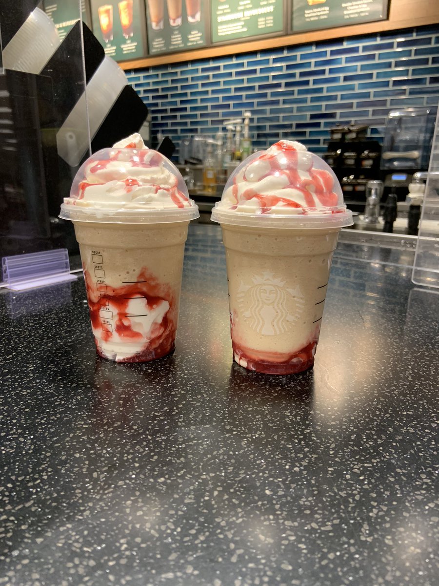 TargetBarista's tweet image. We’re serving up a cup of summer bliss at your Centerville Target Starbucks with our new Strawberry Funnel Cake Frappuccino. We’ll see you soon! #theVille #t1750