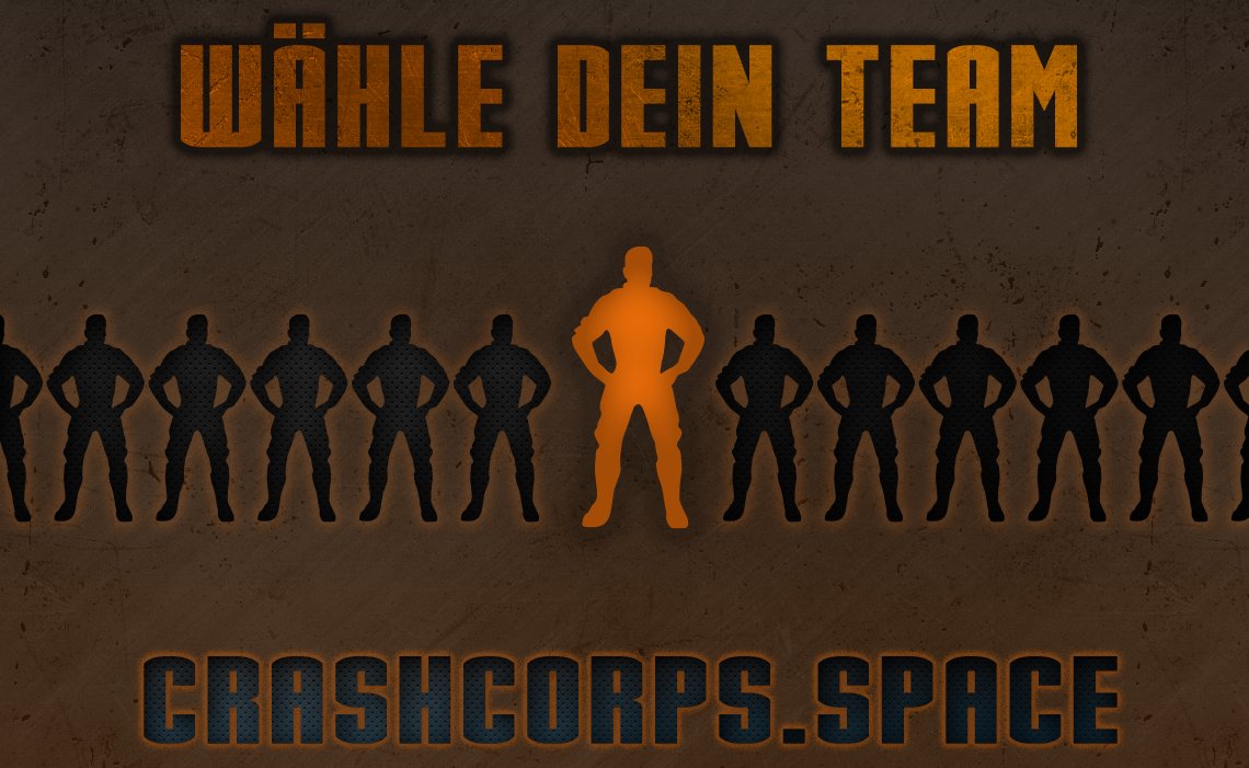 crash_corps's tweet photo. WÄHLE DEINEN PFAD!
WÄHLE DEINE MISSION!
WÄHLE DEIN TEAM!
WÄHLE C.R.A.S.H!

Jetzt bewerben: https://t.co/cp7LOuRE6C

"Wir machen euch zu Helden!"

#StarCitizen #CrashCorps https://t.co/vBrZMzRLGM