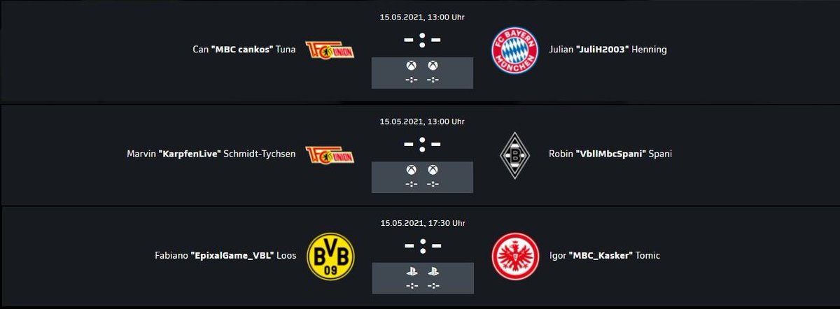 Morgen ist es soweit 🔥 Unsere Junge @MBC_Kasker , <a href="/jrspani/">MBC_Spani</a> und @MBC_cankos spielen morgen die VBL Playoffs und versuchen den Einzug ins Grand Final zu sichern. <a href="/totatimes/">TOTA_2</a> wird die Spiele ab 13 Uhr auf unserem Twitch Channel moderieren. Seid dabei 💪 twitch.tv/mbcesports