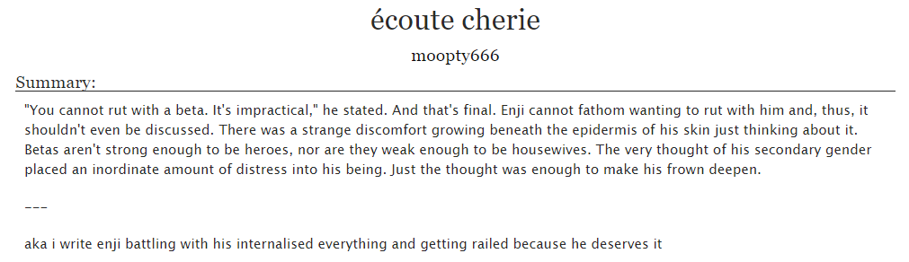 moopty666's tweet photo. chapter 1 of écoute cherie !!!
#enhawks #bnha
https://t.co/GD5J3p7TSI https://t.co/v0NcaJvaZM