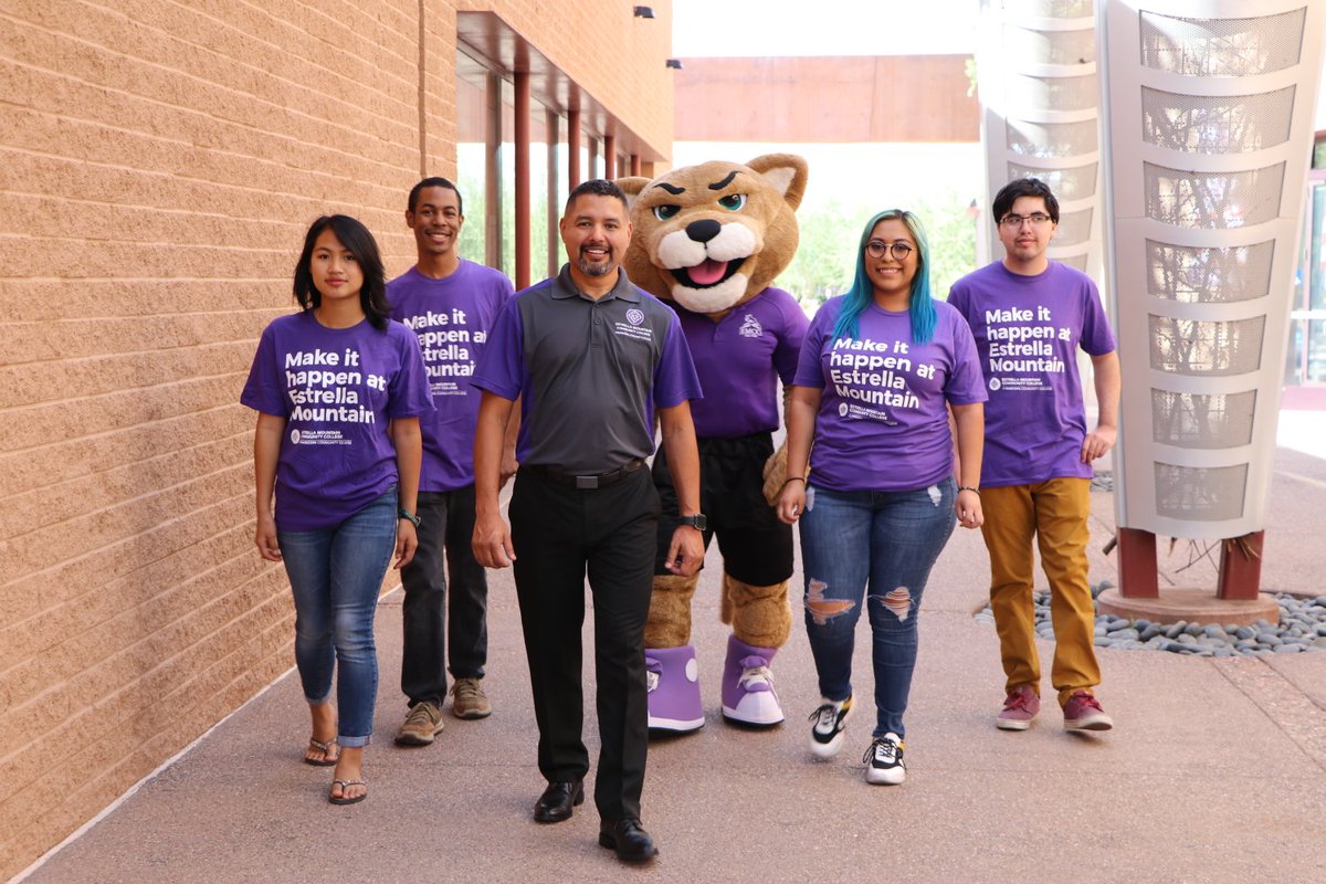 🐾#FunFact

The length of time it takes to complete an associate degree varies. But graduates who started in Fall '19 are members of the first graduating class that I have been the college president for their entire time at 
<a href="/EMCC_Official/">Estrella Mountain Community College</a>

#EMCCGradsRise #EMCCPride #MaricopaGrad