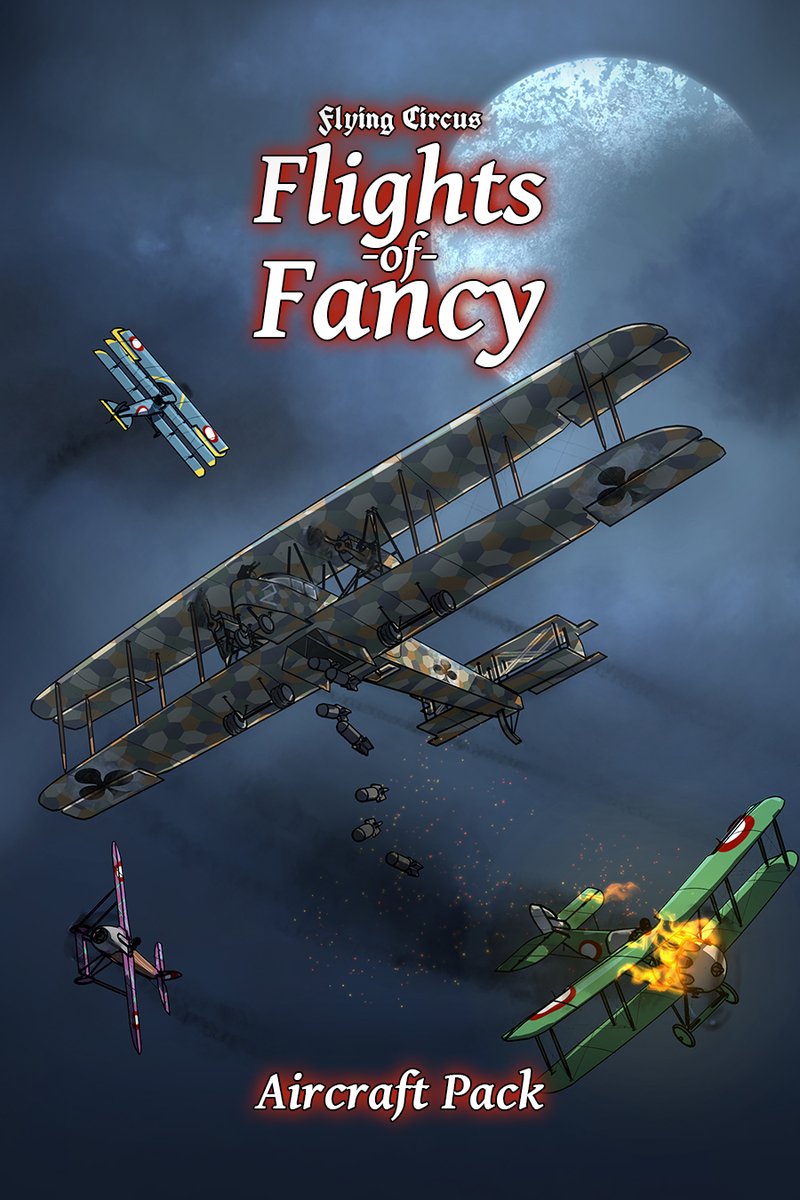 open_sketchbook's tweet image. Coming Soon!

Flying Circus: Flights of Fancy, an aircraft pack containing 10 new aircraft, all of them derived from cutting edge, real-world prototype planes of the late First World War.