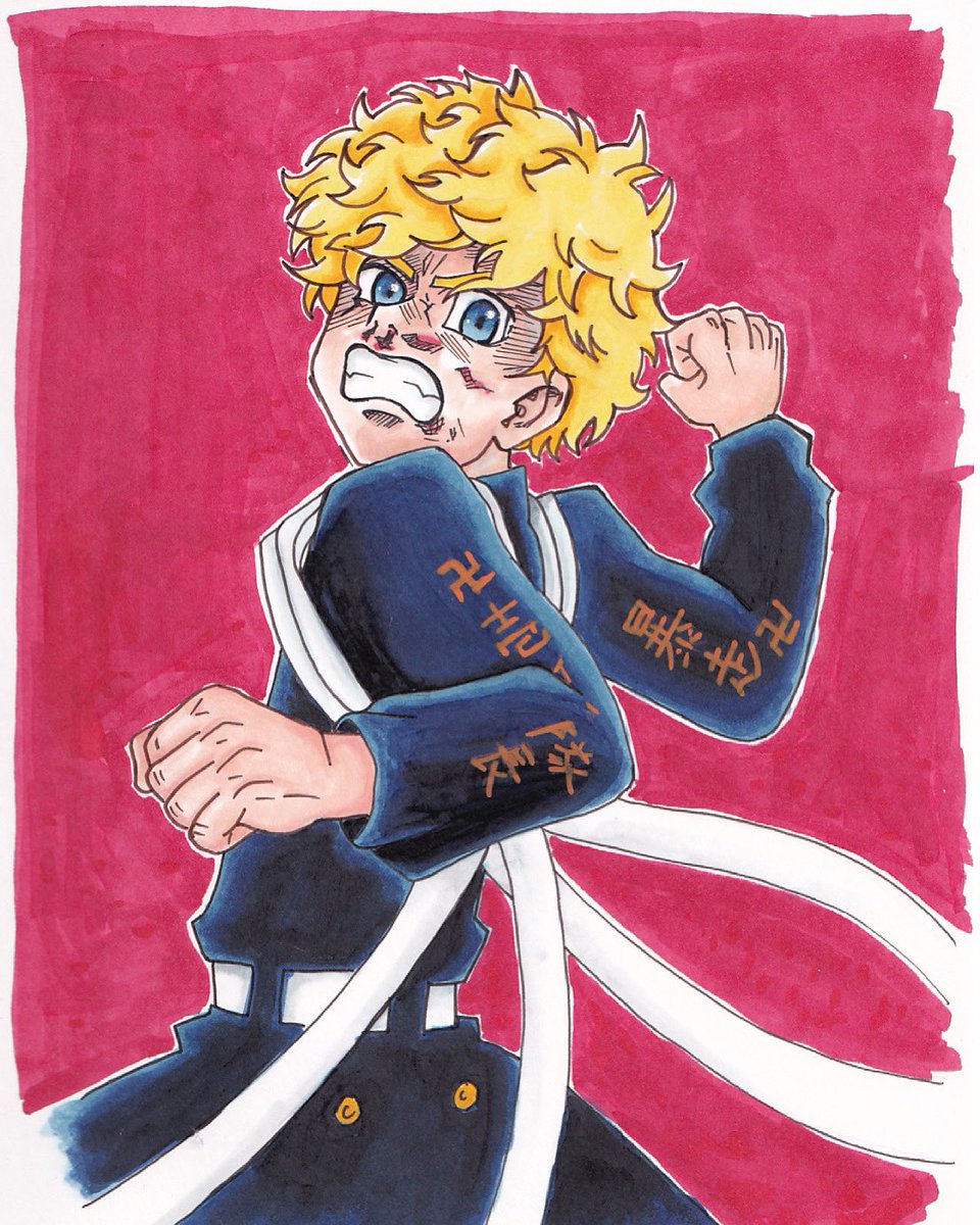 UchiDeeManga's tweet photo. Happy #fanartfriday ! I messed up on the Kanji 😭 but this scene was too cool to not redraw. Can’t wait to see the new episode tomorrow!
#fanart #tokyorevengers #animefanart #AnimeArt https://t.co/2omOrnJjYA