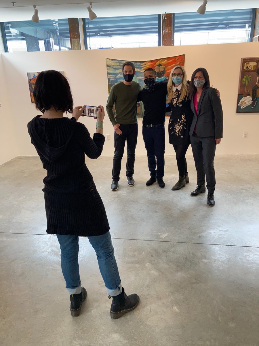 MassArt's tweet photo. Are you tuned in to @OpenStudioGBH right now? @JaredGBH is about to take you to the new MassArt x SoWa!
https://t.co/fXtxITLQ0e
#Boston #BosArts #MFA #MassArtGradPrograms #SoWaBoston https://t.co/398eccBSmO