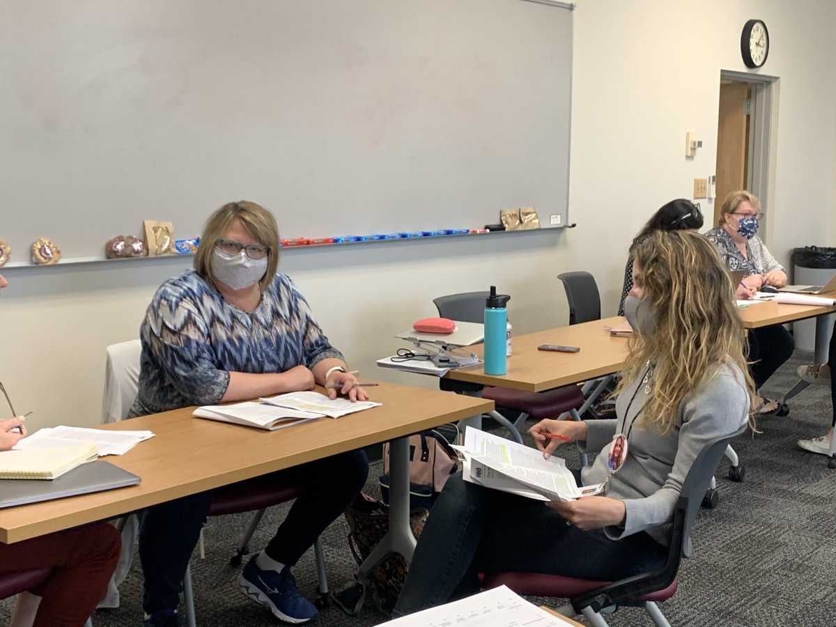 Excited to be in person for professional learning with this amazing group of SDW Literacy Interventionists, engaging in Literature Discussion Groups (LDGs) around the role of phonics being one of many sources of information for our readers. #alwayslearning #sdwlit #cim