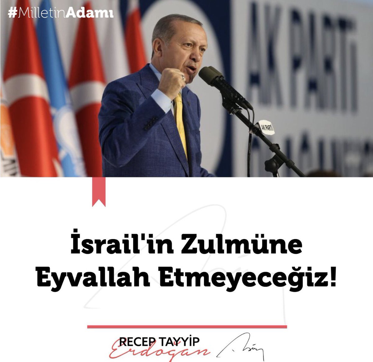Yürüyeceksin!
Millet yürüyecek arkandan!🇹🇷

#MilletinAdamı #MilletinAdamıErdogan