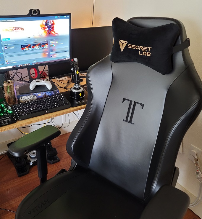 I like this chair. It's a nice chair. Also I have to post a picture of it to get my full warranty :)