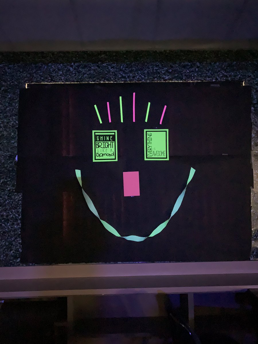 We are “glowing” over our students’ growth this year! @AshMMiller and I look forward to celebrating with them after testing is completed this week. 🎇❤️