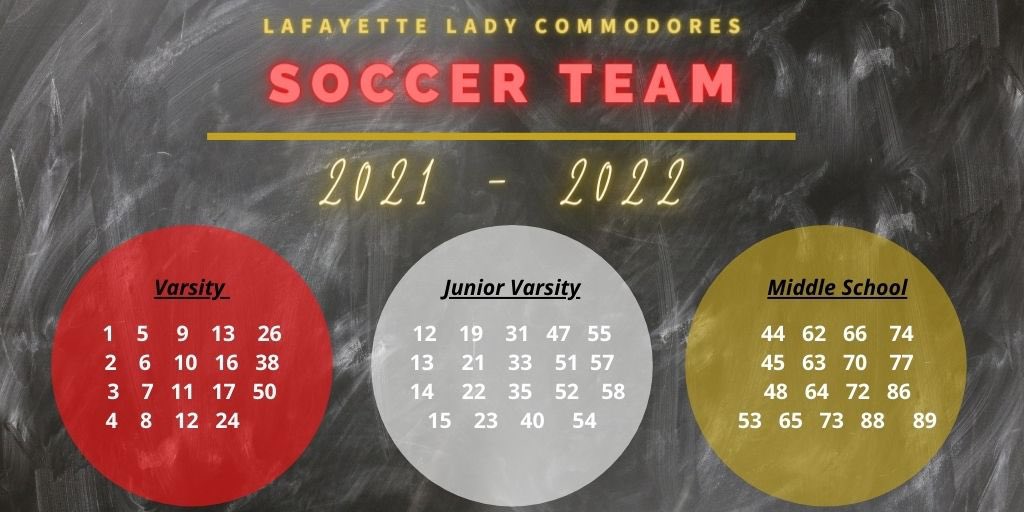 Congratulations to the following players who have made the 2021-2022 lady Dores soccer teams. We are looking forward to another successful season.