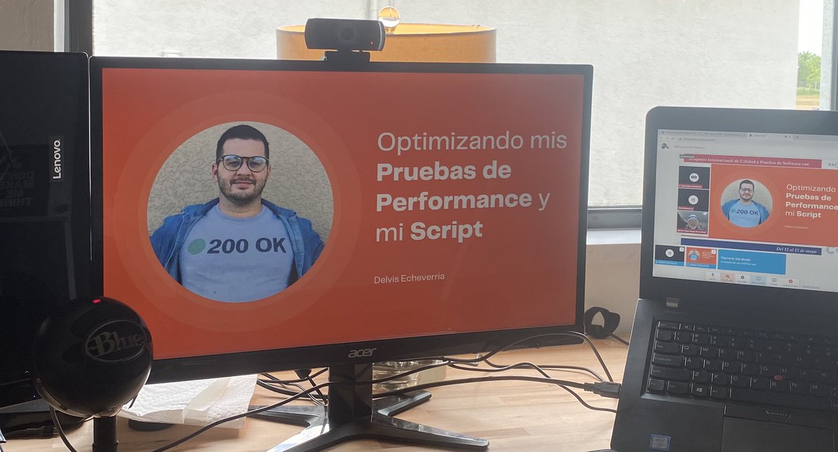 Optimizing my performance tests and my script. Thank you so much <a href="/UCenfotec/">Universidad Cenfotec</a> and professor Ignacio Trejo. Great Time! #performancetesting <a href="/sqaadvisory/">SQA Advisory</a> #qatest