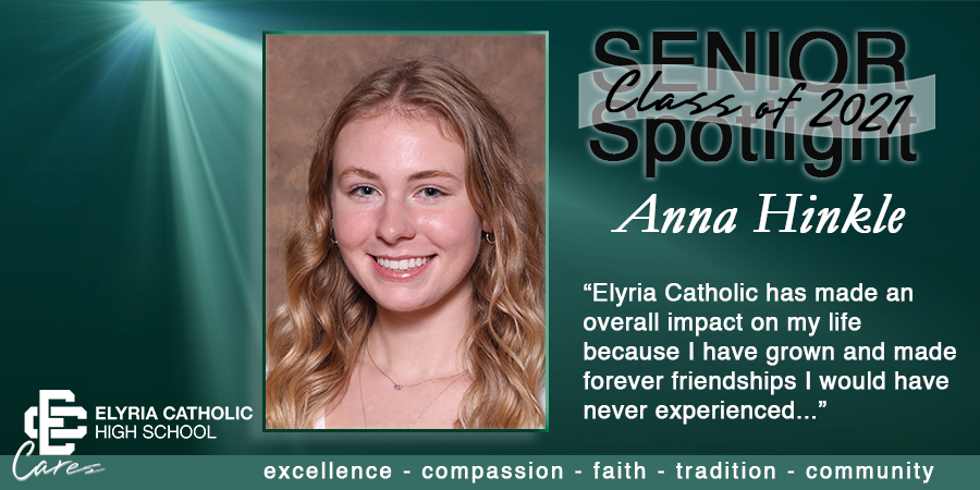 ECHSPanthers's tweet photo. Shining in the Senior Spotlight we see Anna Hinkle.  Learn more about Anna and her thoughts of EC at https://t.co/ibswn3F2yz https://t.co/r9HfjQDi6l