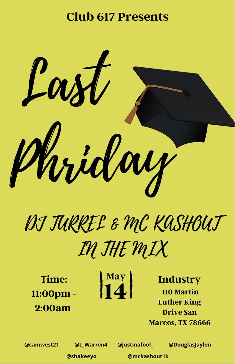 Y’all heard what they said!!! We at Industry tonight 🤝🤝