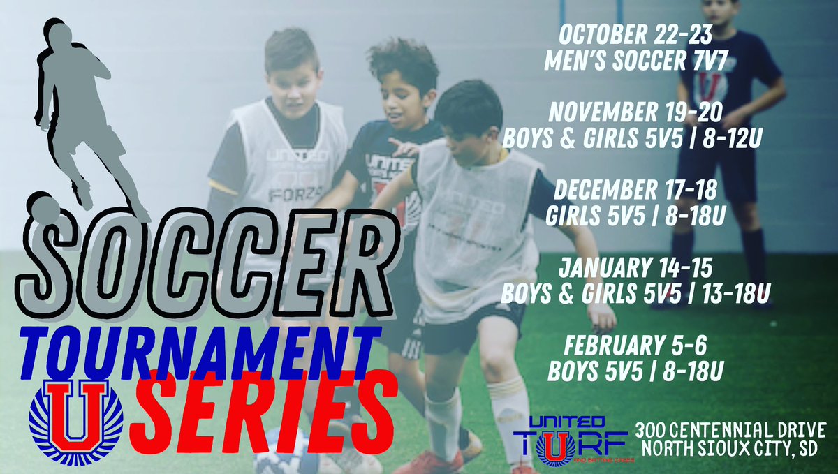 🚨ATTENTION!🚨
We’ve got a <a href="/u_turf/">United Turf and Cages</a> Soccer Tournament Series coming your way!! More details and registrations will be posted soon! Stay tuned!
#United #Soccer⚽️