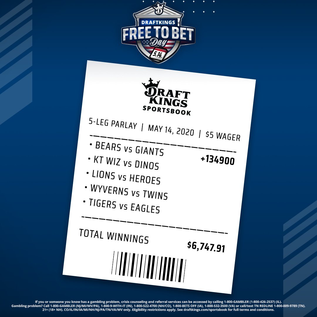 DKSports's tweet photo. #FreeToBetDay 2020 saw fewer sports, but one bettor won big on Korean Baseball.
Bears vs Giants – Tie after 3 innings
KT Wiz vs Dinos – Tie after 3 innings
Lions vs Heroes – Tie After 3 innings
Wyverns vs Twins – Under 7.5 total runs
Tigers vs Eagles – Under 7 total runs https://t.co/tDvv0uPCoT