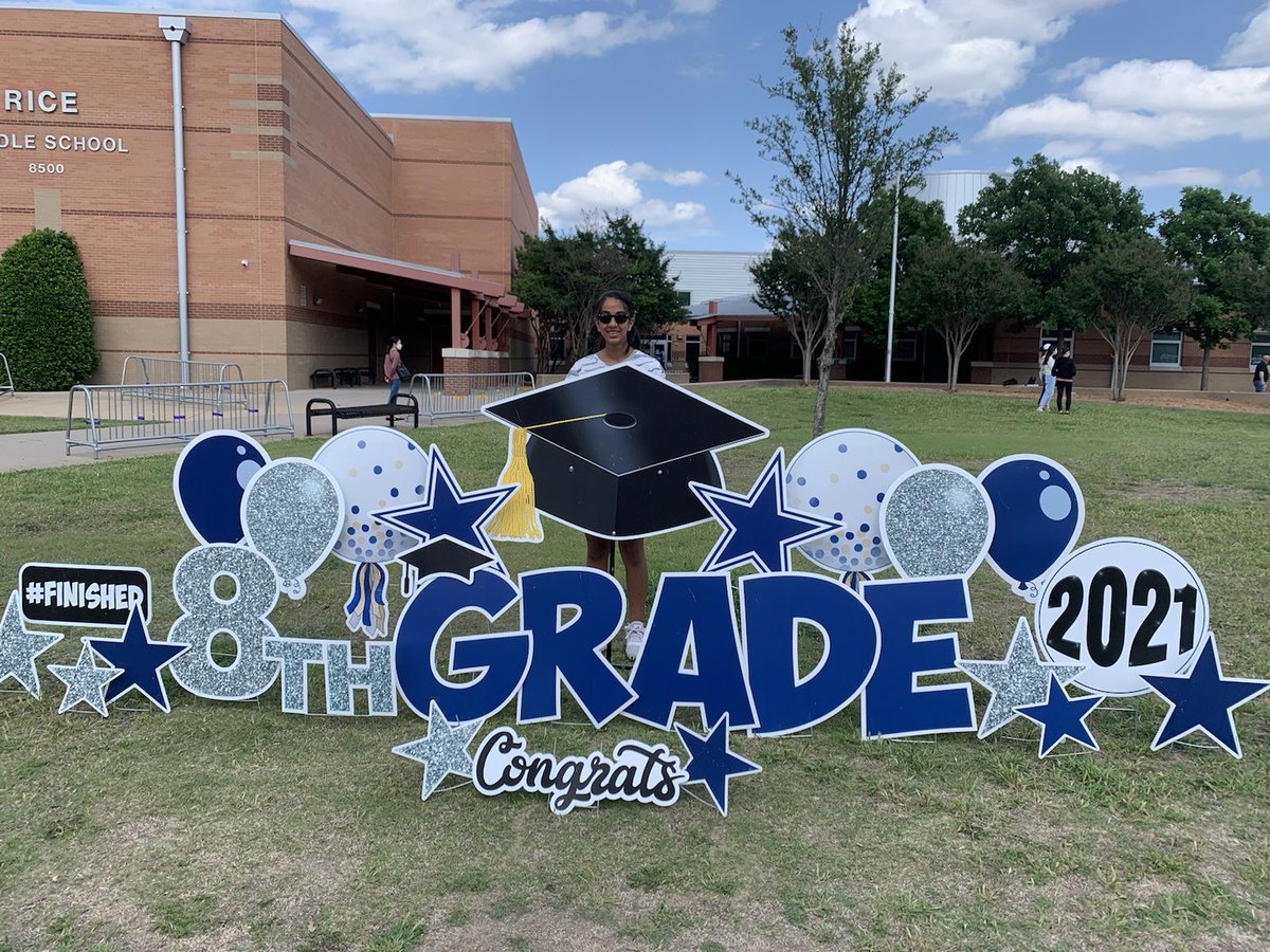 Shilpa_SP's tweet photo. Padole family is done with #riceravens @RiceMSRavens. We made beautiful memories here. Big thank you to all the amazing teachers for their love and dedication!! https://t.co/M3P0iQHYSG