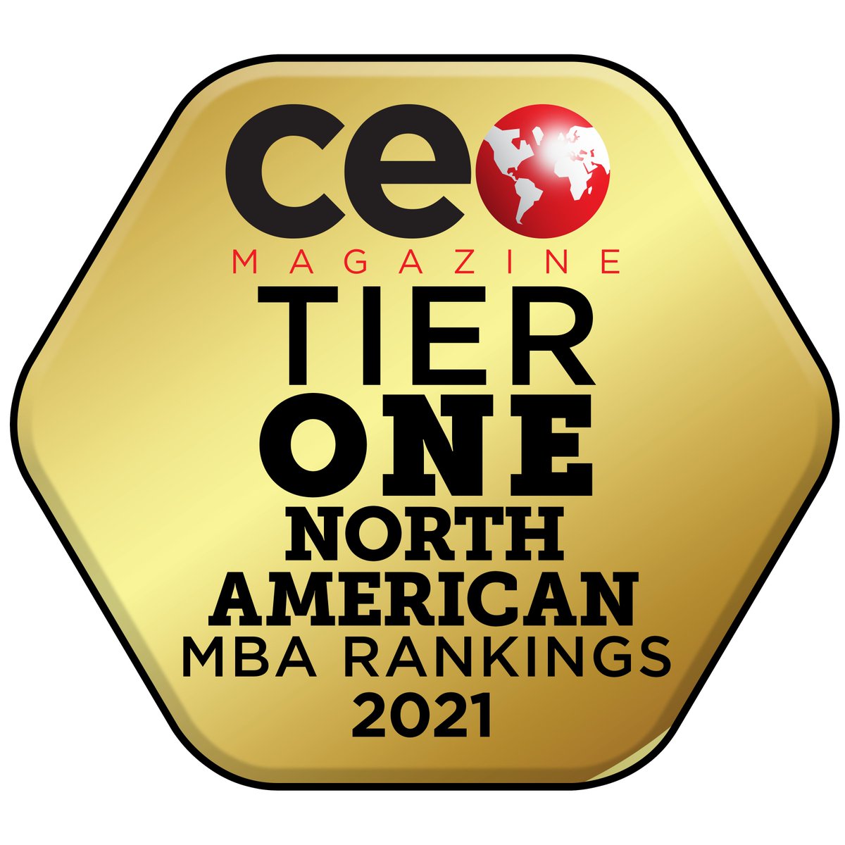 <a href="/CEO_MAG/">CEO Magazine</a> ranked the College of Business MBA program as Tier 1 and the EMBA program ranked #54 globally and #25 in North America.
#CEOMBARankings2021 #BusinessMavericks #MavUp