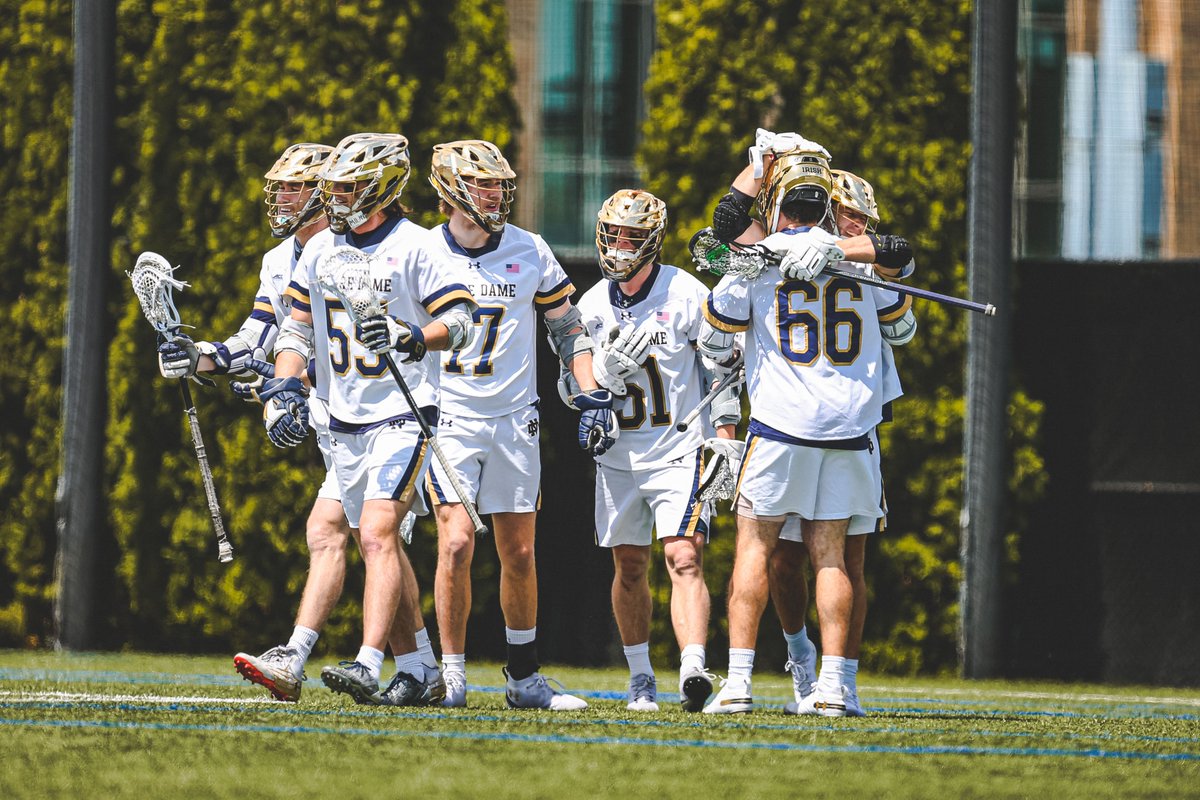 Notre Dame Lacrosse tweet media
