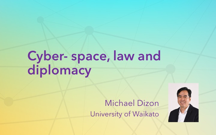 macdizon's tweet photo. I gave a presentation on "Cyber- space, law and diplomacy" at the Conceptualising Cyber Diplomacy Workshop organised by the Jean Monnet Network on European Cyber Diplomacy (CYDIPLO). For the abstract and slides, visit: https://t.co/kWI8jPHvqo https://t.co/WuHDx7Ise3