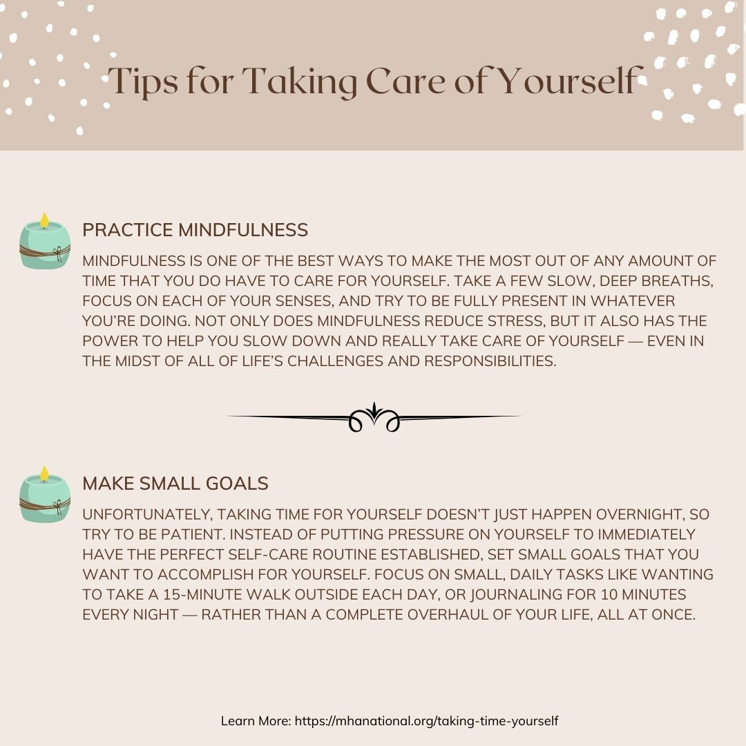 GivingSpacePod's tweet image. How do you take time and care for yourself? 

#MentalHealthMonth #Selfcare #boundaries #notalone #mentalhealth #wellness #mindfulness #acceptance #blackmentalhealth #joy #centering #health #mentalwellness #calm #peace #healing