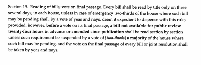 NoMoreWalkouts's tweet photo. More #GOPGridlock. IPs 12-22 will protect transparency, modernize the legislative process, and reduce obstructionism. #orleg https://t.co/1eOzbA2yKM
