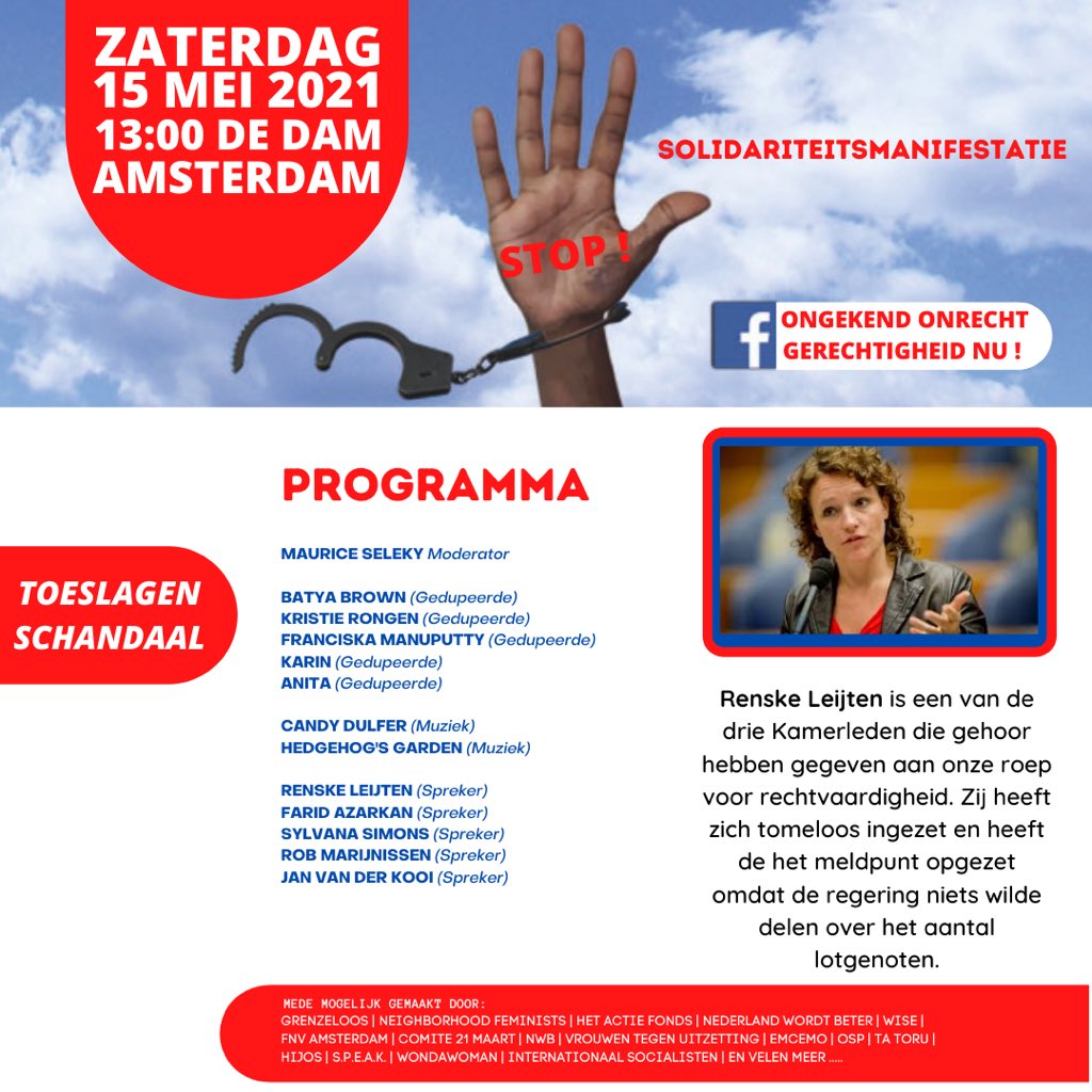 RT PLEASE.. EIS: Nieuw begin voor kinderen! Onze kinderen zijn benadeeld en staan 10-0 achter door de overheid. We willen een fonds speciaal voor hun gestolen jeugd! Compenseer hun jeugd en repareer hun toekomst! #kom15mei rb.gy/yrnu7e #toeslagenschandaal #ikstopUeven