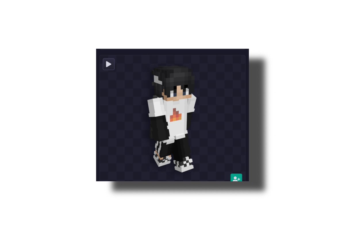 kurfi on X: Sapnap Re-brand Minecraft Skin! x @sapnap x @sapnapalt skin  download :  I might do a default sapnap skin with  the white shirt on top of that black (